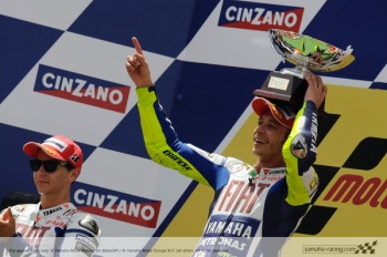 V. Rossi: Podium Juara I Ke-99